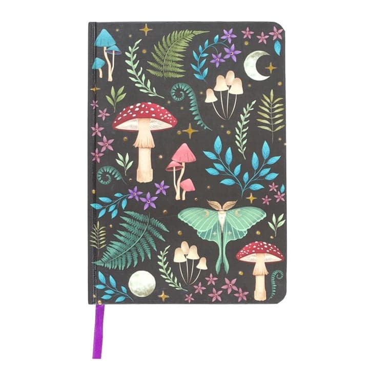 Dark Forest Print A5 Notebook Thumbnail