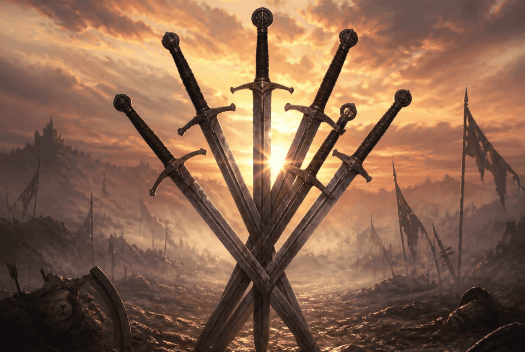 Six of Swords Tarot Card Meaning: Love, Health & Spiritual Insights Thumbnail