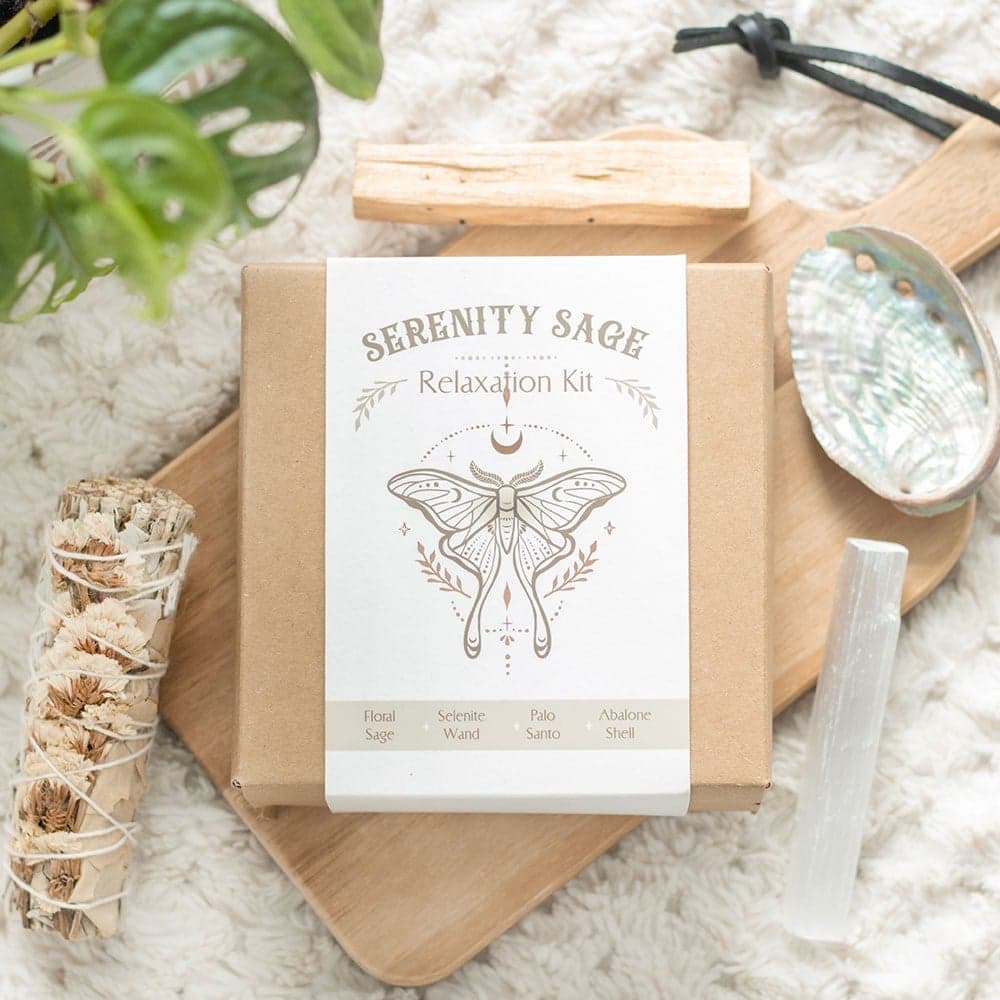 Serenity Sage Relaxation Smudge Kit Thumbnail