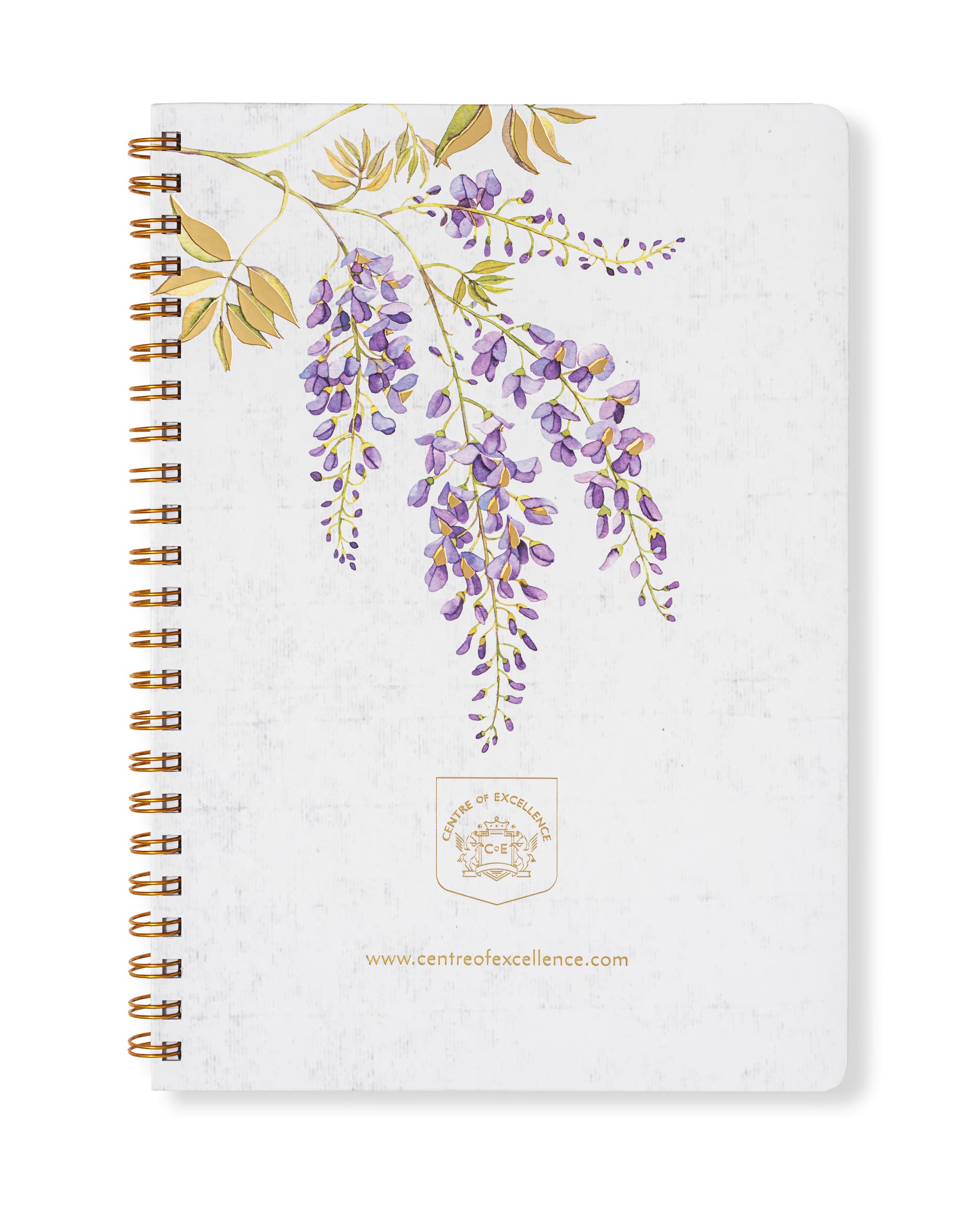 Image of Magical Wisteria A4 Notebook