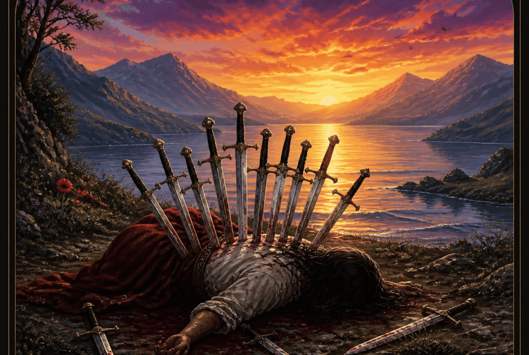 Ten of Swords Tarot Card Meaning: Love, Health & Spiritual Insights Thumbnail
