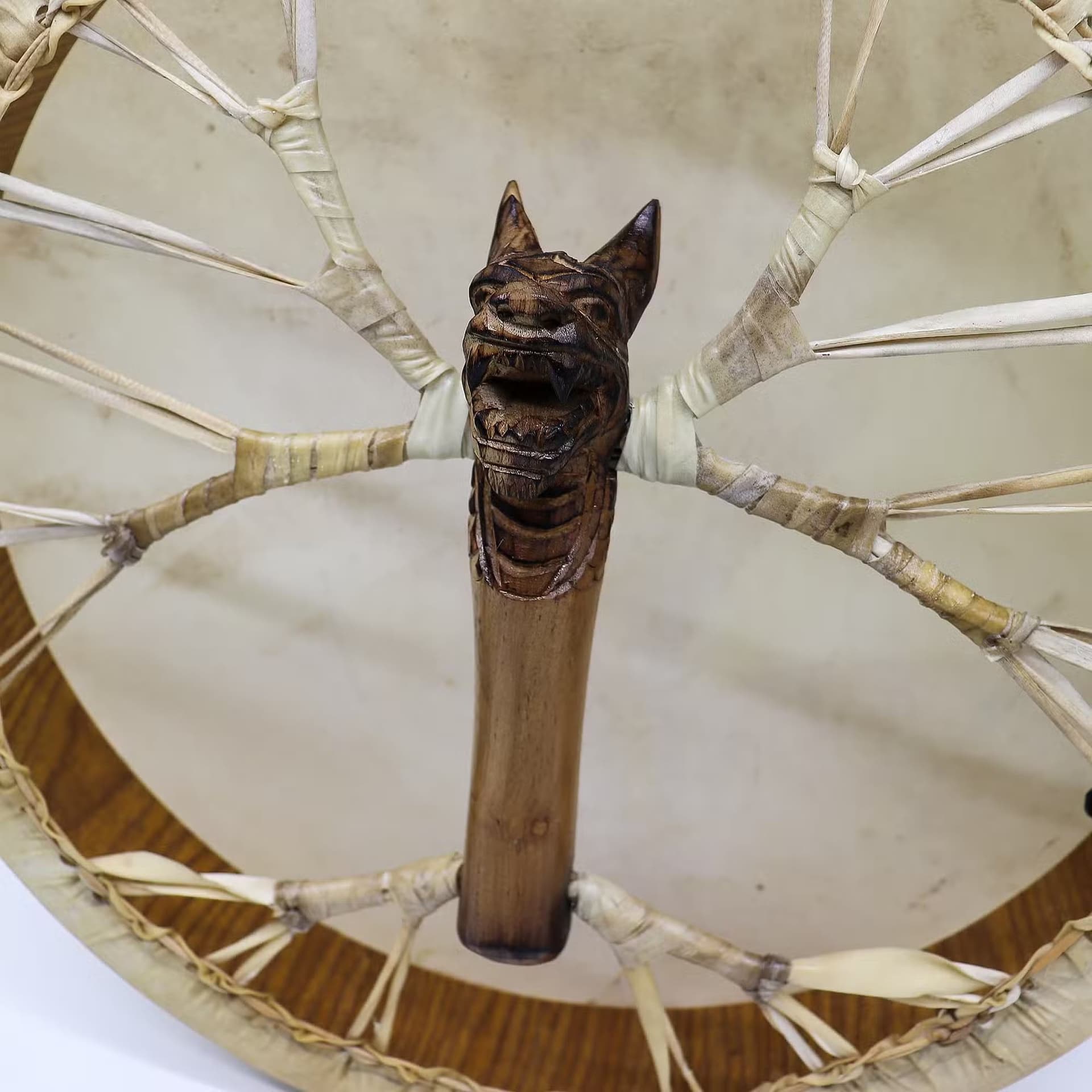 Spirit of the Dragon Shaman Drum & Beater, 40cm Thumbnail