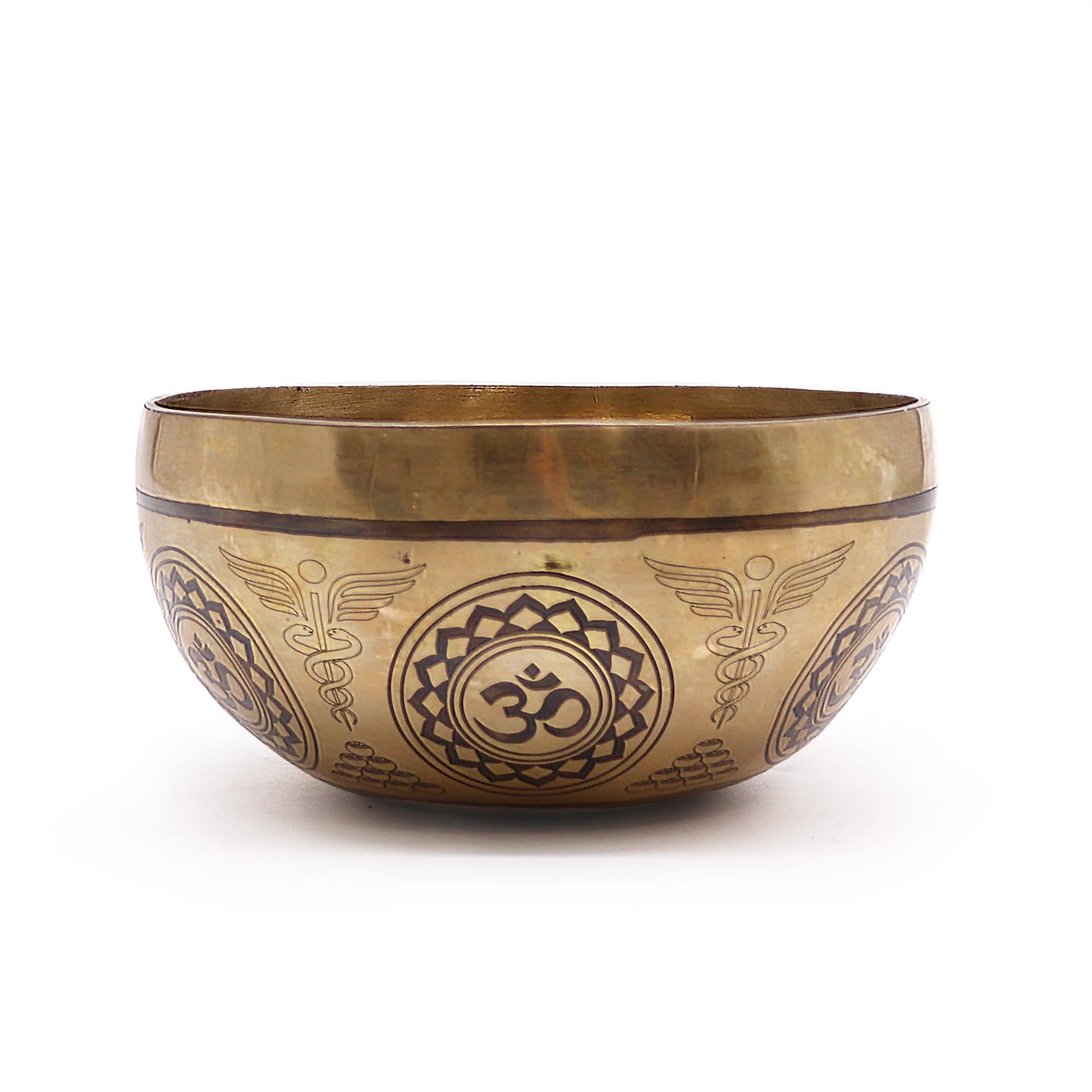 Tibetan Healing Engraved Bowl - 16cm - 7 Chakras Thumbnail