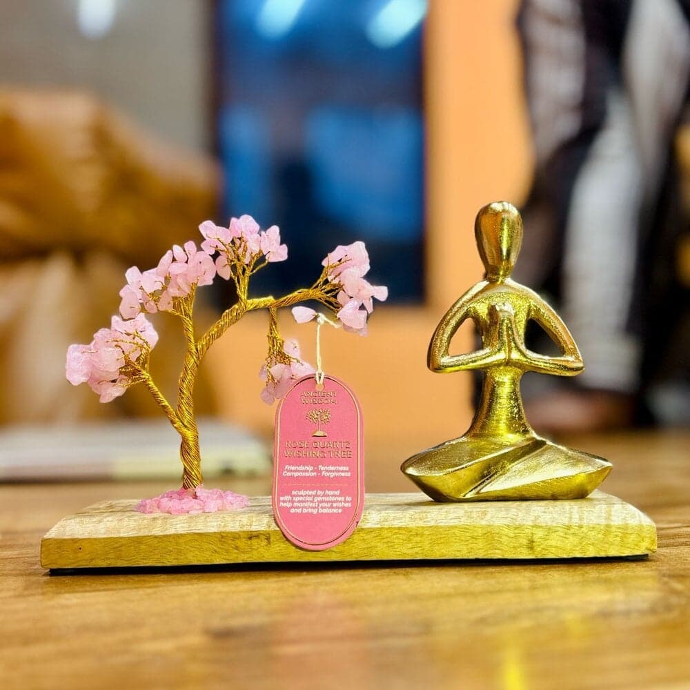 Gemstone Yoga Garden - Namaste, Rose Quartz Thumbnail