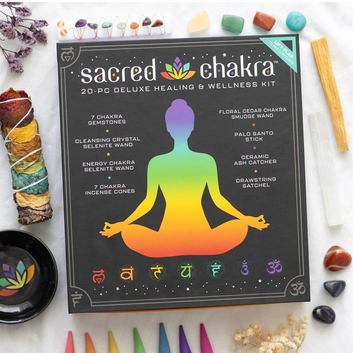 Sacred Chakra Deluxe Healing and Wellness Kit Thumbnail