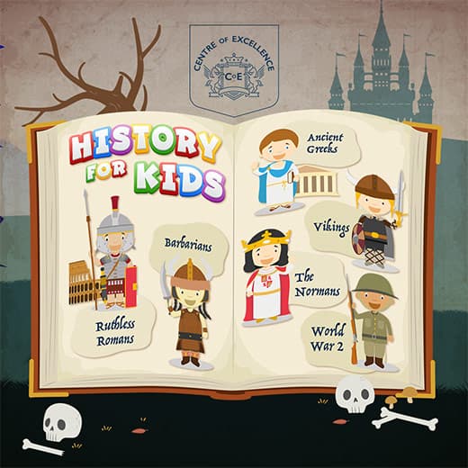 Image of History For Kids: Invaders and Settlers Course