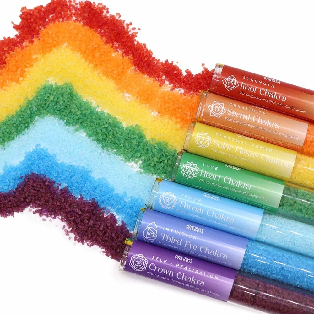 Chakra Bath Salt Gift Pack of 7 Thumbnail
