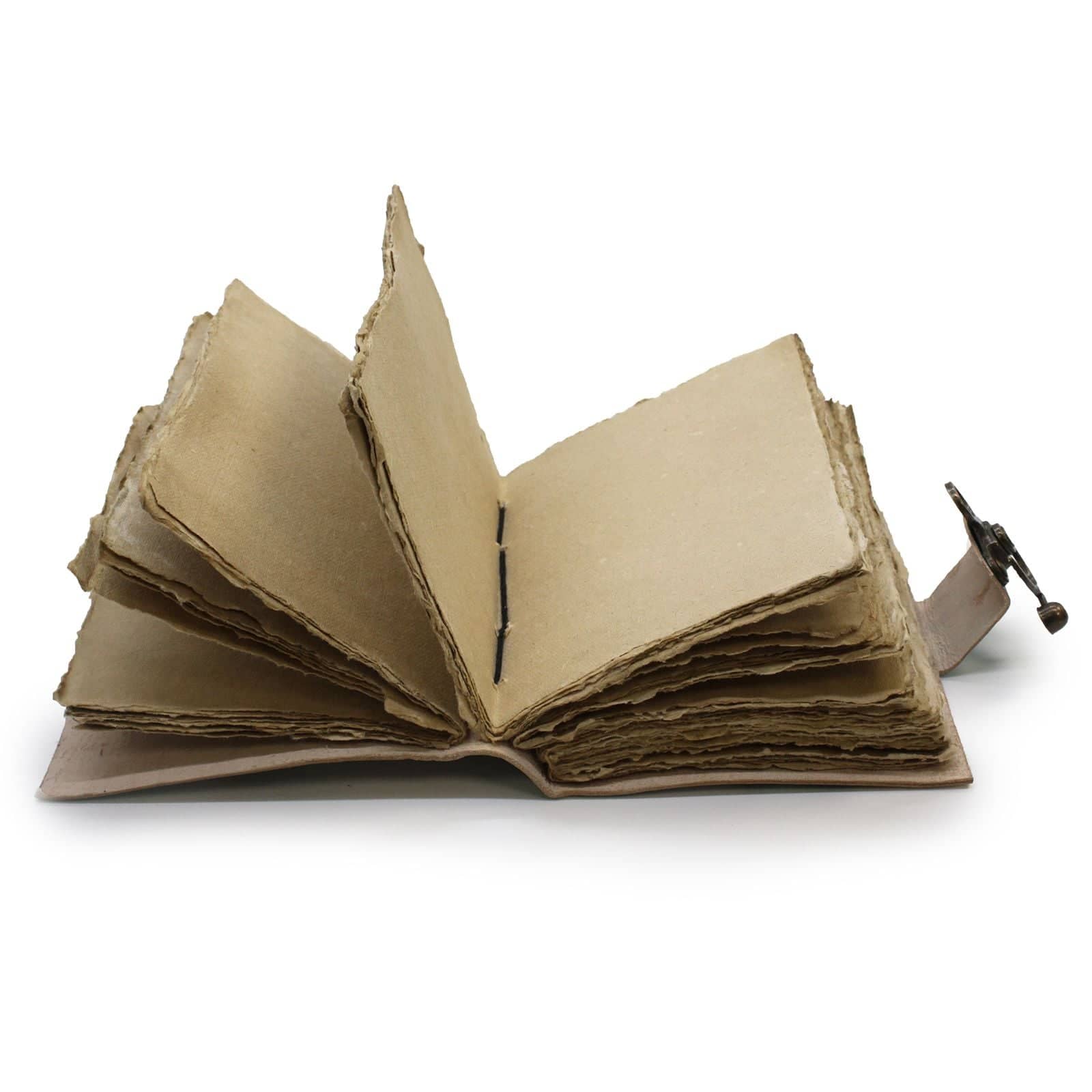 Leather Deckle-edge Notebook – Bee Kind