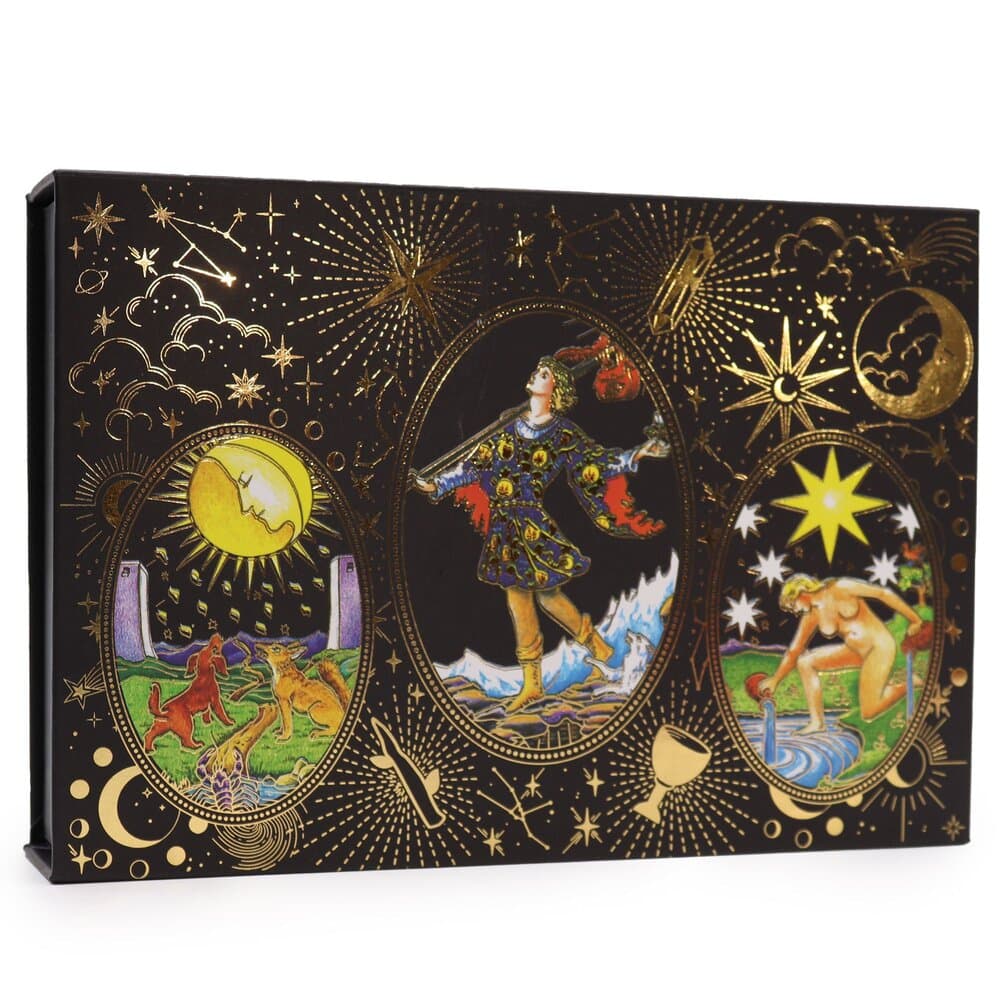 Gold Foil Tarot "Let the Magic Begin" Gift Set Thumbnail