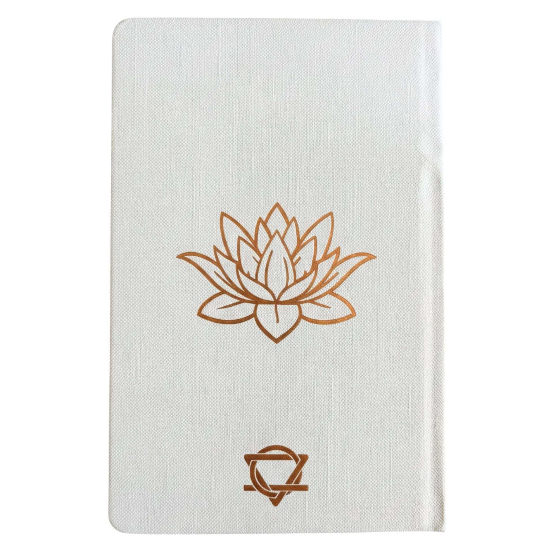 Close-up of the rose gold tree design