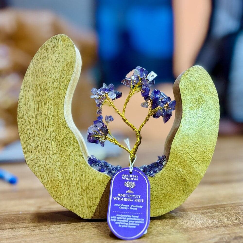 Gemstone Tree Garden, Open Ring - Amethyst Thumbnail