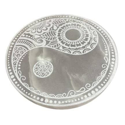 Selenite Charging Plate, 18cm – Feng Shui