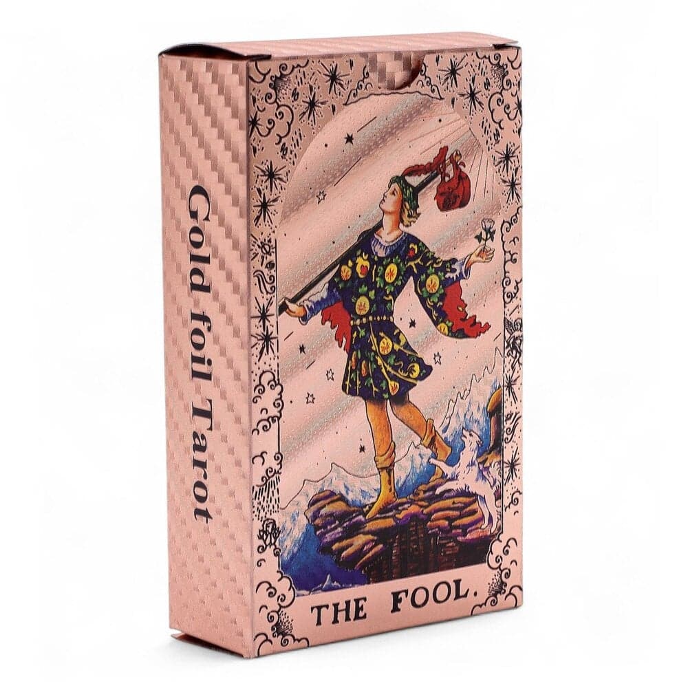 Rose Gold Foil Tarot - Moon Phase Thumbnail