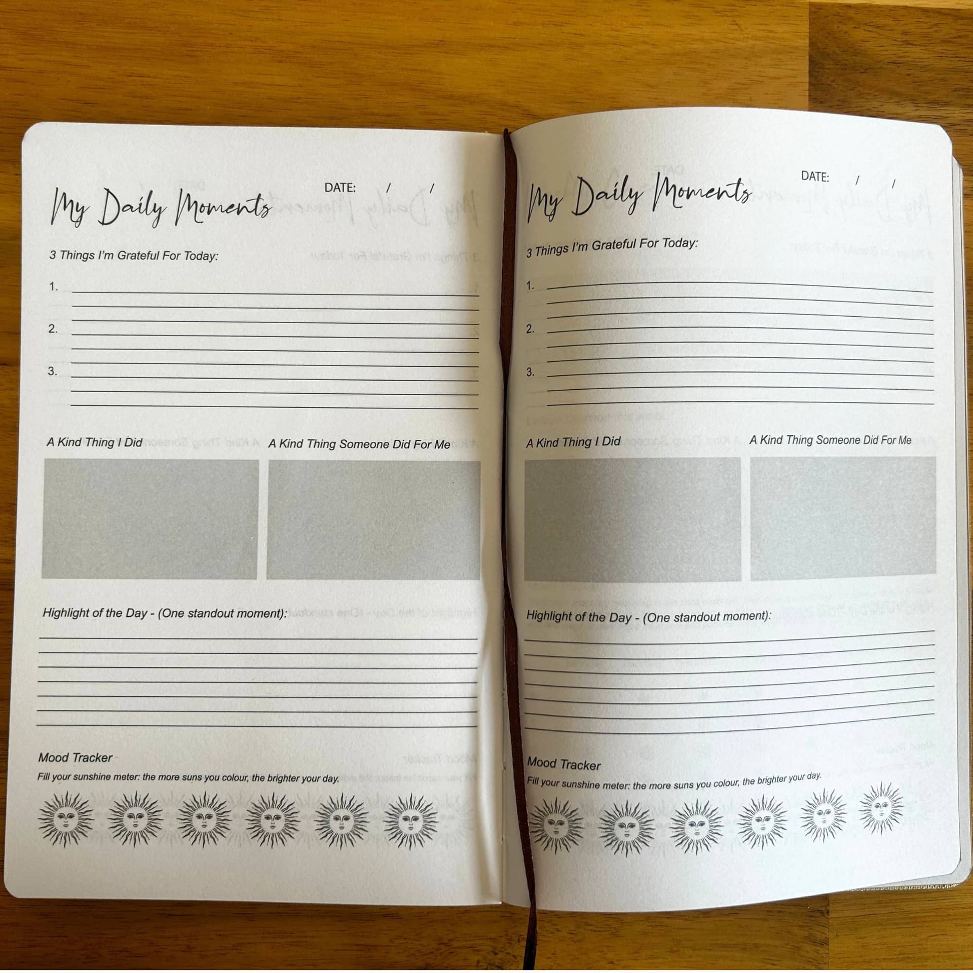 Gratitude Journal – Ivory, "My Days are Full of Sun"