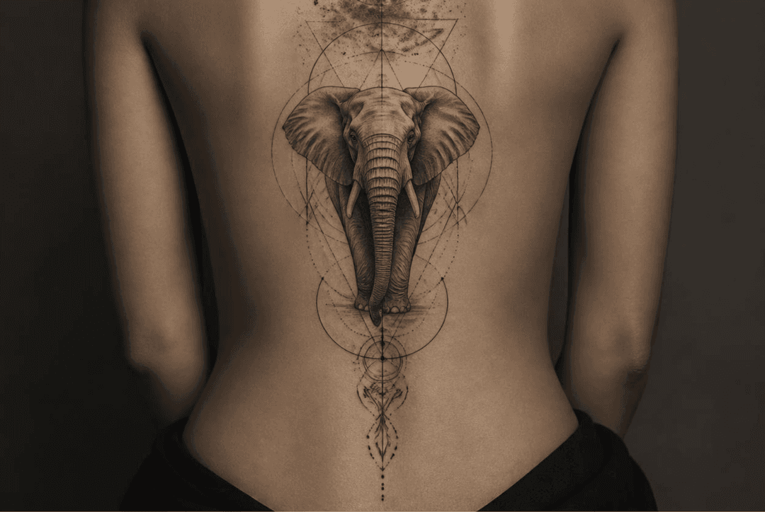 Elephant Tattoo Meaning: Symbolism & What It Represents Thumbnail