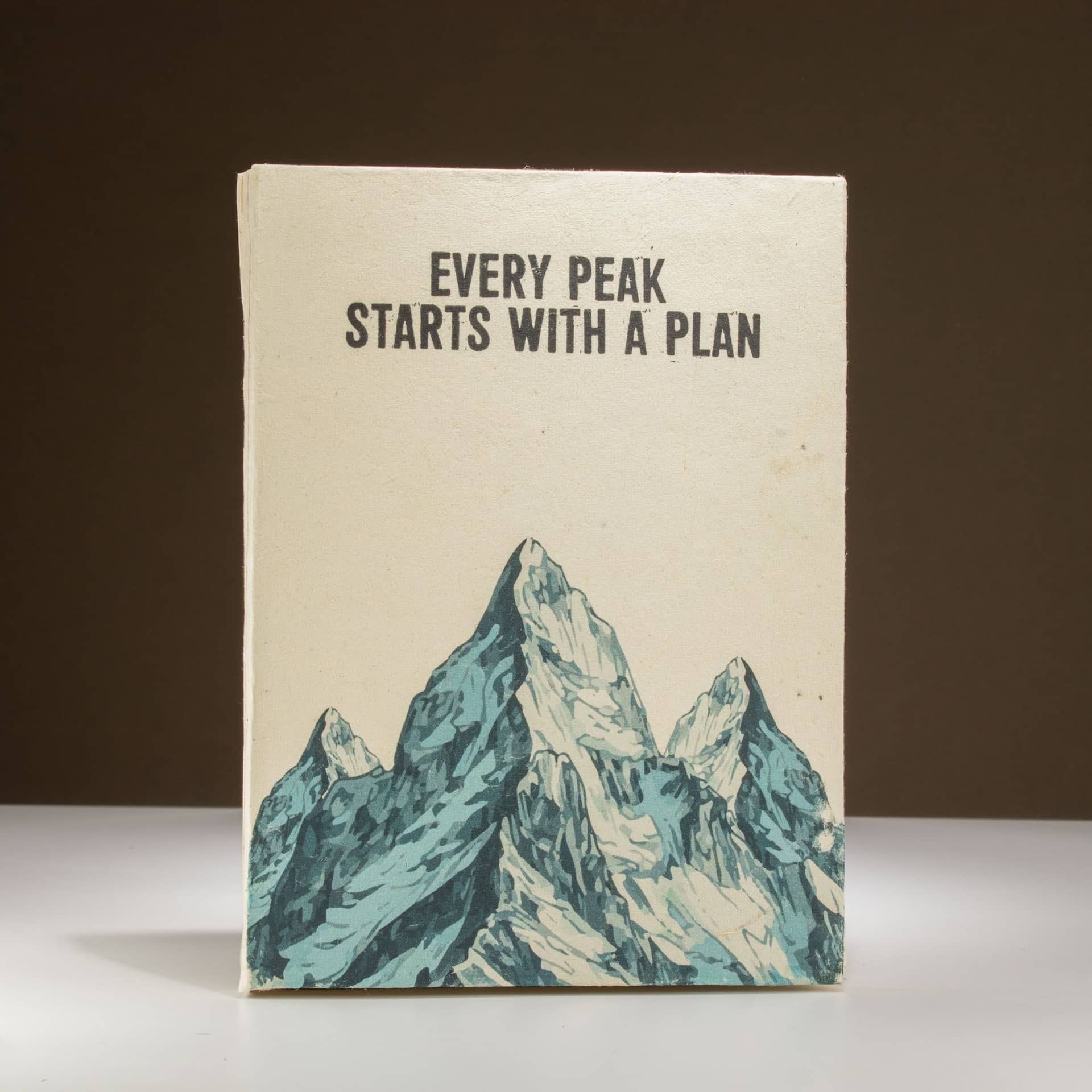 Lokta Inspiration Notebook, Large – Every Peak