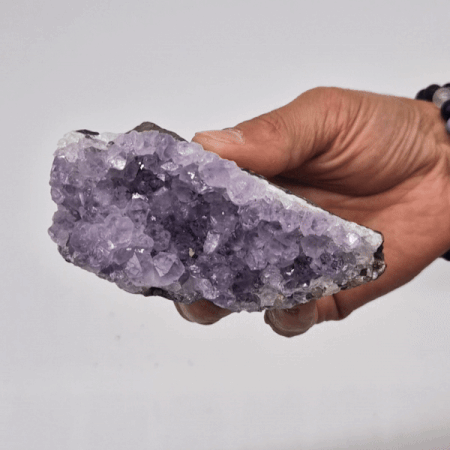 High Grade Amethyst Standing Cluster Thumbnail