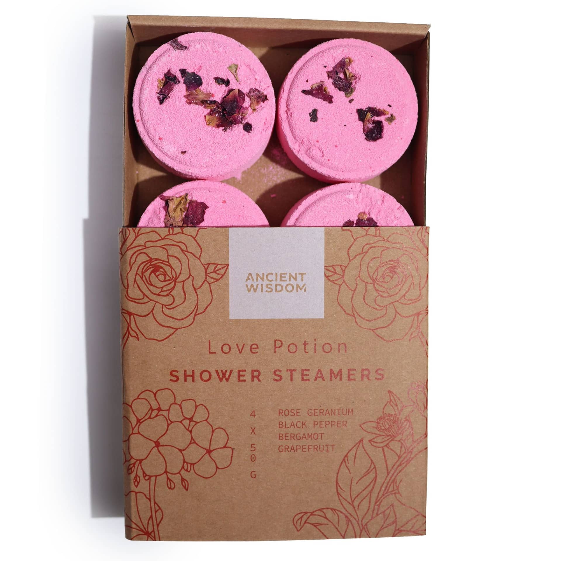 Zen Shower Steamers Gift Set – Love Potion