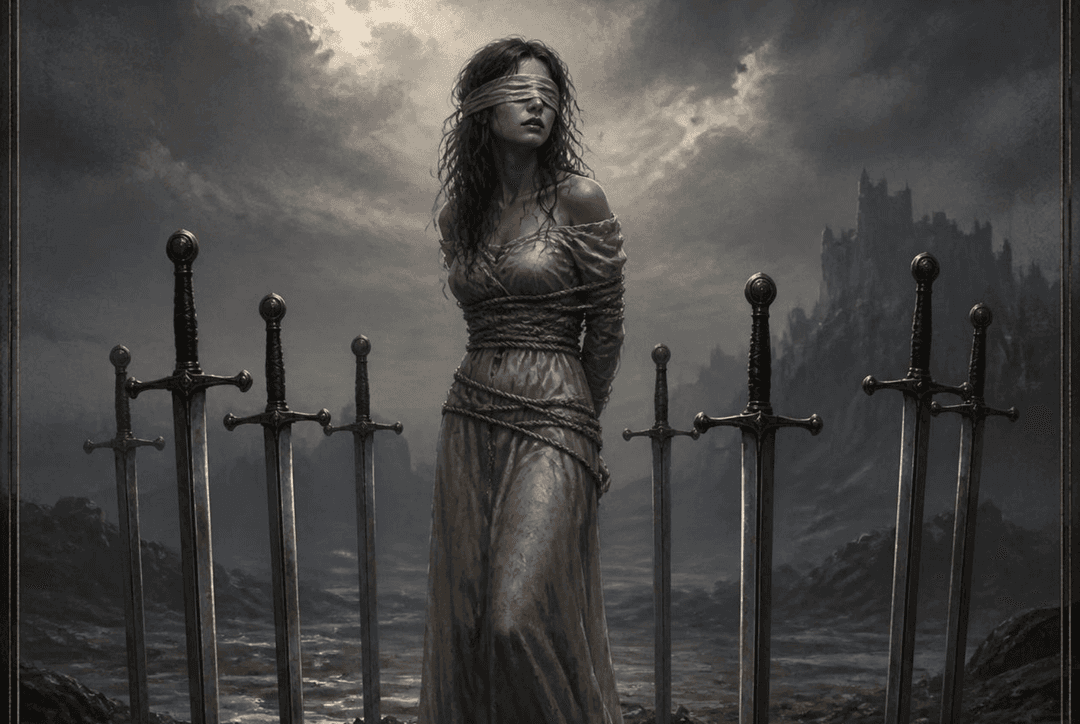 Eight of Swords Tarot Card Meaning: Love, Health & Spiritual Insights Thumbnail