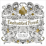 Enchanted Forest: An Inky Quest and Colouring Book