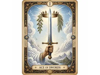 Ace of Swords Tarot Card Meaning: Love, Health & Spiritual Insights