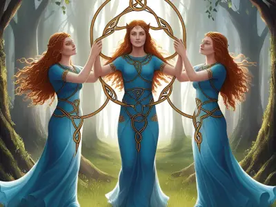 The Triple Goddesses in Celtic Mythology: Myths, Powers, and Symbols