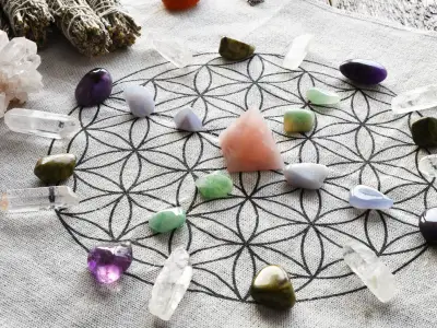 How to Create a Crystal Grid for Healing and Protection