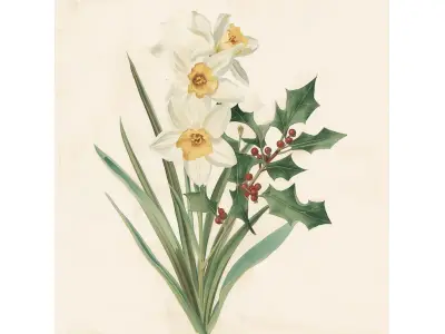 December Birth Flowers and Their Meanings
