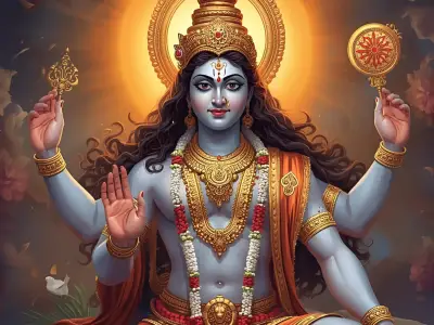 Vishnu in Hindu Mythology: Myths, Powers, and Symbols