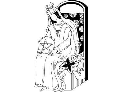 Queen of Pentacles Tarot Card Meaning: Love, Health & Spiritual Insights