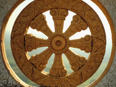 What is The Buddhist Wheel of Dharma?