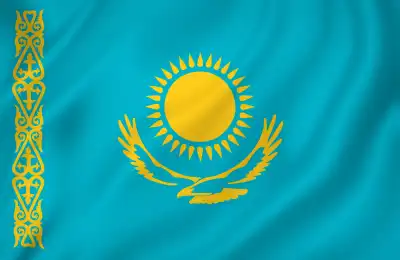 Kazakhstan flag