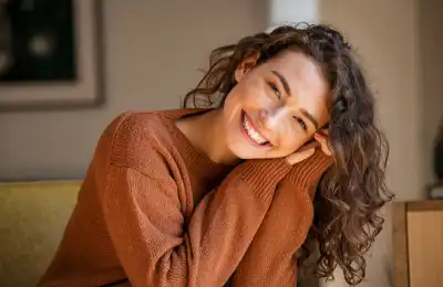 Smiling lady