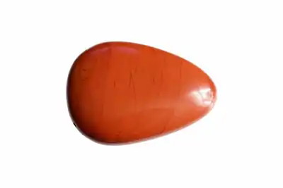 Red coral gemstone