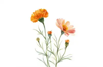 october birth flower tattoo idea