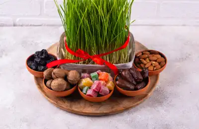 Image of a spring equinox tradition.