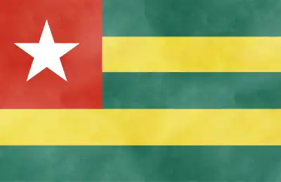 Togo flag.