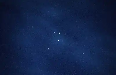 Reticulum Constellation stars