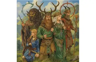 Irish gods in mythology