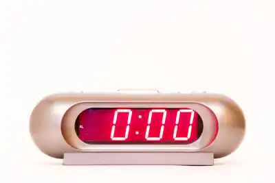 0:00 on a digital clock