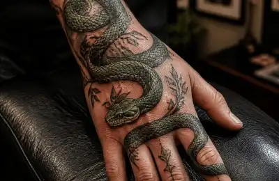 Snake Tattoo Meaning by Placement