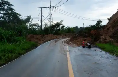 Monsoon mudslide