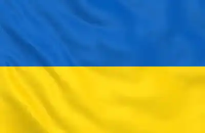 Ukraine flag.