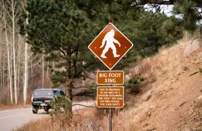 bigfoot sighting sign