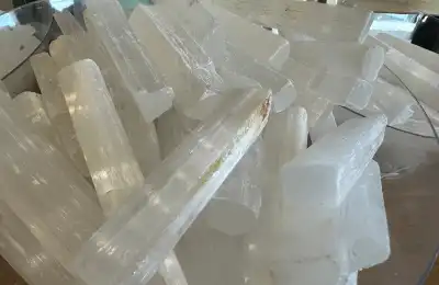 Selenite crystal