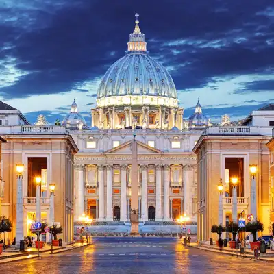 Shot of the Vatican 