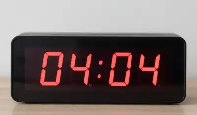 0404 on a digital clock