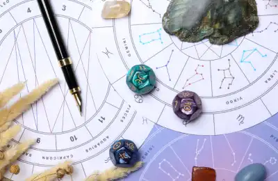 Image of a natal chart.