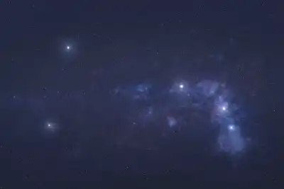 Stars in the sky.