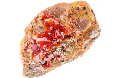 Vanadinite crystal